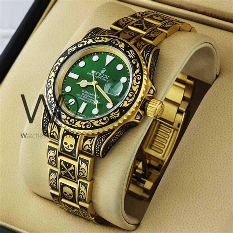 rolex watch green belt|Rolex green colors.